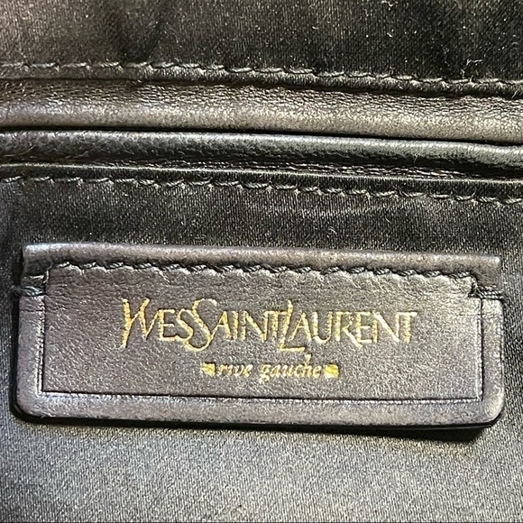 Yves Saint Laurent Rive Gauche Textured Leather Large Muse Tote - Picture 9 of 16